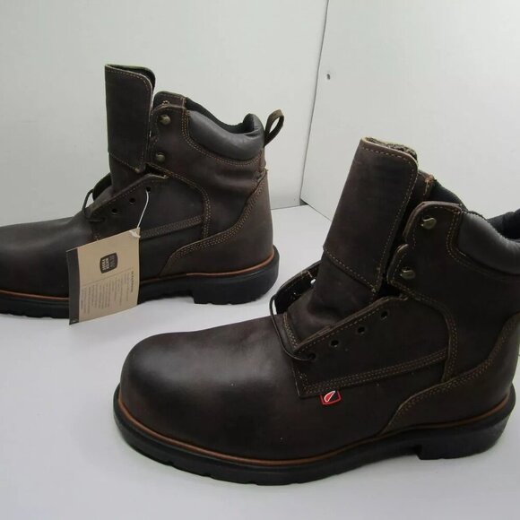 NEW RED WING DynaForce Work Boots Size 13EE Waterproof Durable Insulated Brown - Picture 7 of 11